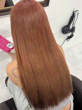 アールシリウス(R,SIRIUS) ブリーチ1回で出来るオレンジカラー