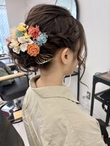 ゼスト 八王子店(ZEST)&nbsp;成人式前撮りゆるふわシニヨン！美由紀#八王子