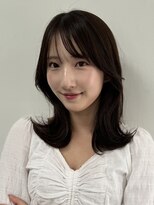 トリッカ 銀座(tricca)&nbsp;暗髪/髪質改善/ミディアムレイヤー