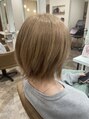 ヘアーディア みどり店(Hair...DiA)&nbsp;王道ミルクティベージュです。迷ったら一旦これにしましょう！