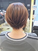 ウィル あべの店(WiLL)&nbsp;イメチェン丸みショートナチュラルボブ30代40代50代田嶋28