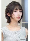 ヘイリーボブ/前髪/レイヤーカット/小顔/髪質改善/縮毛矯正/札幌