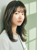 コトナ 越谷店&nbsp;忙しい30代に人気！越谷の時短セミロング×ヘーゼルグレージュ