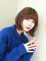 ノラ ギンザ(NORA GINZA) ウルフボブレイヤーウルフショートハッシュカットボブパーマ