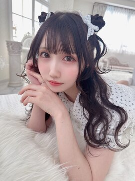 リルミー ミュエナ 大須 矢場町(Lilme myuena) 着物ヘア/大人ガーリー/ダークアッシュ/似合わせカット/名古屋