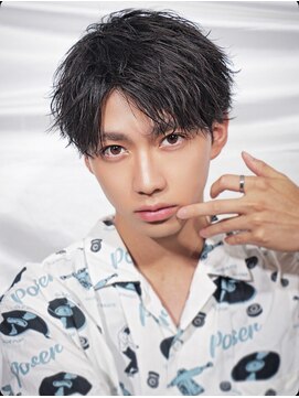 AI TOKYO+Sea MEN'S横浜 MEN'Sパーマ/MEN'Sカット【アイトーキョープラスシーメンズ】 ニュアンスパーマ/波巻きツイストスパイラル/メンズカット[横浜]