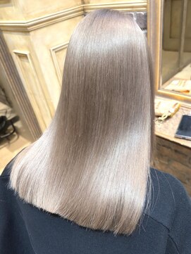 マーシアバイアルティナ 蒲田店(Marcia by artina) ミルクティーブロンド/ウォームベージュ/スモーキーブラウン