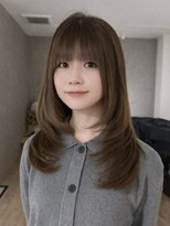 エトワ 中央店(etoi)&nbsp;大分レイヤーカットハッシュカット韓国ワンホンヘアヨシンモリ