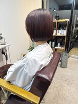 ナット(Nat)&nbsp;ワンレンショート×トリートメント