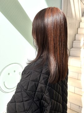 エクテ(ecouter) ノンジアミンカラーウォームベージュローズブラウン