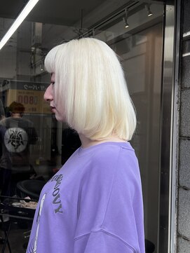 モアムー(Moremuu) 【青木 淳】ハイブロンド/抜きっぱなし