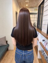 ヘアーアンドリラックス アミエ(hair&relax amie) 秋におすすめ♪艶感たっぷりブラウンカラー