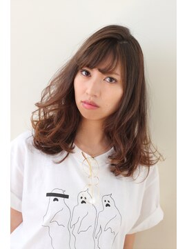 モッズ ヘア みなとみらい店(mod's hair) 【CARLY 2012-13A/W】甘辛ミディアムスタイル