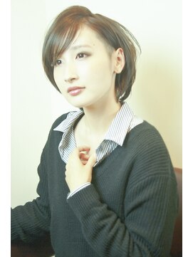 ヘアメイク アヴァロン 橋本店(HAIR MAKE Avalon) 【Avalon橋本】暗髪モードツーブロック　［橋本/橋本駅］