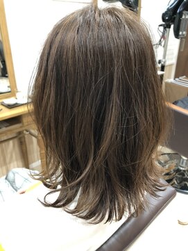ヘアガーデンジプソ(hair garden Gypso) 外はねナチュラルスタイル