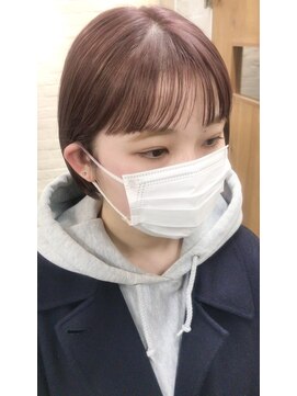 コス(kos) 【nanuk*UEKI】ケアブリーチ*ピンクベージュ