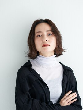 ジュール 銀座(Joule) 顔型別ヘアスタイル特集/マロンベージュ/Aラインボブ/銀座一丁目