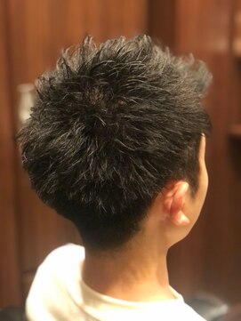 ヒロギンザ 田町店(HIRO GINZA) ツーブロックナチュラルスタイル