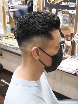 アンプヘアー(A･M･P hair)の写真/【全員/クイック生炭酸スパ付カット¥5000】究極のフェードカットがウリ★高いデザイン力にリピーター多数◎