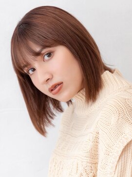 フルールバイリトル 新宿(FLEUR by little) 横顔がステキな内巻きボブ