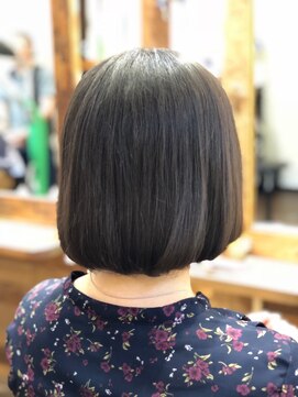 ヘアーレナータ 八王子(HAIR RENATA) 30代40代★大人かわいい透明感♪ツヤ感カラー×ストレートボブ