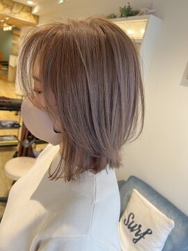 エイト新宿店(EIGHT shinjuku) 大人可愛いレイヤーボブ×ハイライト