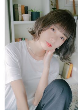 ネロ(Nero) 《Nero》ラフフリンジカールボブ　#大和