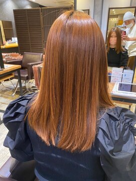 トレ(tre.) 甲子園口/髪質改善/縮毛矯正/ハイライト/酸性ストレート