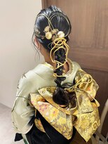 ティダスマイル(tida smile)&nbsp;成人式／卒業式 ヘアメイク ヘアセット お客様スタイル