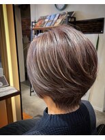 ガーデンニューヨーク GARDEN NEW YORK 【桑名・四日市】白髪ぼかしハイライトデザインカラー