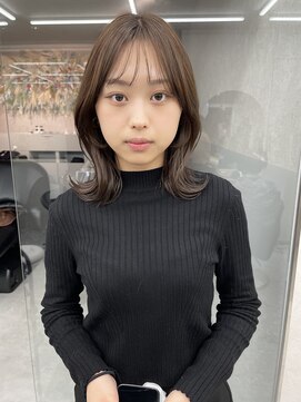 ロンド マーレ 天神大名店(Lond mare) チェリーブラウン/フェミニン/ダークアッシュ/束感/髪質改善