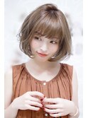 外山【大人可愛い】好印象な小顔ひし形ショートボブ