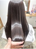髪質改善カラー＋パウダートリートメント1回目のお客様