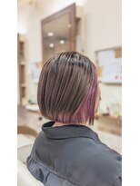 アンク リーフ(ankh leaf) 髪質改善カラーピンクパープル