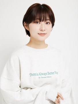 オンク 新宿(onk) 黒髪/グレーベージュ/レイヤーロング/前髪パーマ[新宿駅]