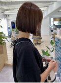 ［Ocean Hair&Life 水田］髪質改善☆艶カラー切りっぱなしボブ