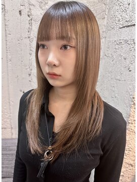 ペネロープ(Penelope) ロングレイヤーstyle/前髪/ハイトーン