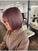 ピンクブラウン【ブリーチあり】