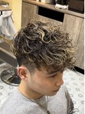 スペインカール 【前下がりマッシュ ツイストスパイラル】