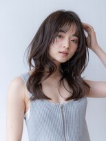 ハバナ 渋谷(HAVANA) 20代30代大人可愛いレイヤーロング/前髪パーマ/グレーベージュ