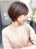 ショートヘア/大人ショート/ショートボブ/30代40代50代/表参道