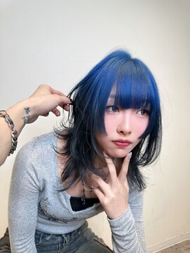 ブランニューロミエ 野田阪神店(Brand new lomie) 姫×レイヤー　ルーツカラー/ケアブリーチ/ケアトリートメント