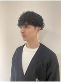 波巻きパーマ/メンズパーマ/メンズカットツイストスパイラル