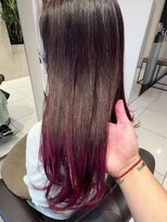 ラック 由比ヶ浜(LUCK)&nbsp;【グラデーション】ピンクブラウン×ピンク