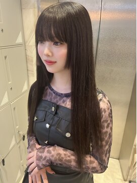 リリー(Lilley) (lilley内堀)韓国ヘア×シールエクステ80本×姫カット