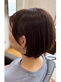 柔らかショートボブスタイル