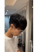 メンズマッシュショート