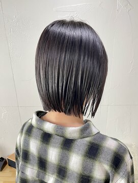 グロウ(GLOW) 切りっぱなしボブ／【20代／30代／40代／50代】