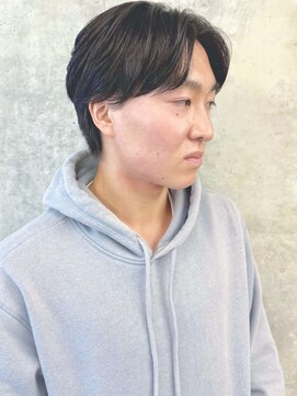 モリオ(morio) センターパート/ニュアンス/モテる黒髪