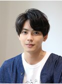 ビジネスヘアにも対応可 ニュアンスソフトツイストパーマ